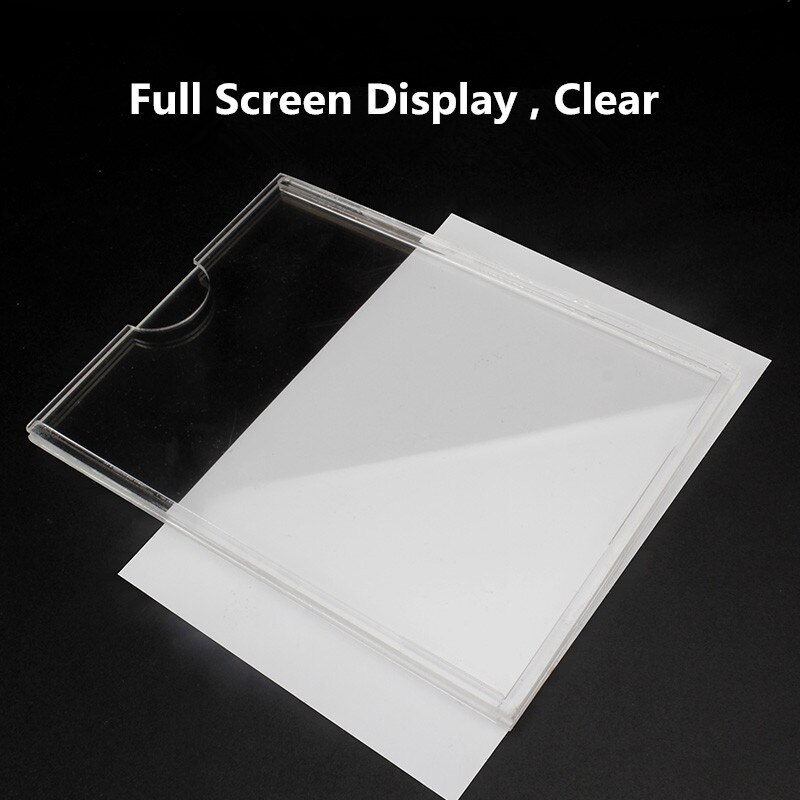 A4 Wall Mounted Transparent 8.5x11 Acrylic Sign HolderPicture Photo Frame Poster Flyer Document Display Frame