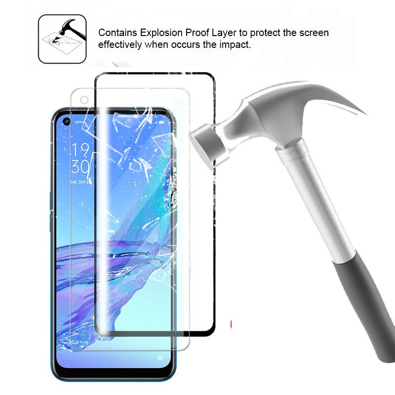 Vetro protettivo per oppo a 53 s pellicola protettiva per fotocamera in vetro per oppo a 53 s 6.5 "pellicola temperata per schermo frontale di sicurezza a53s oppoa53s