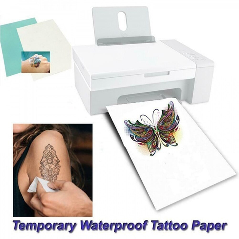 A4 Temporary Tattoo DIY Printing Paper Transfer Decal Papers for Inkjet Printer Tattoo stickers