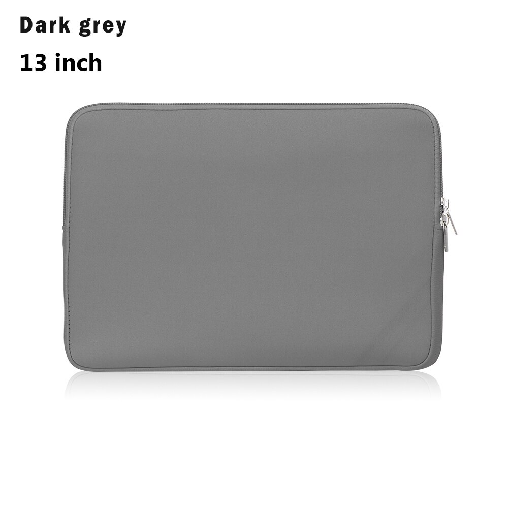 Antiurto Cassa Del Manicotto Tablet Sacchetto Della Copertura di Protezione Del Sacchetto Per Apple iPad mini Air Pro 9.7 10.5 Samsung Galaxy Tab Huawei mediaPad: 13 inch Dark Grey