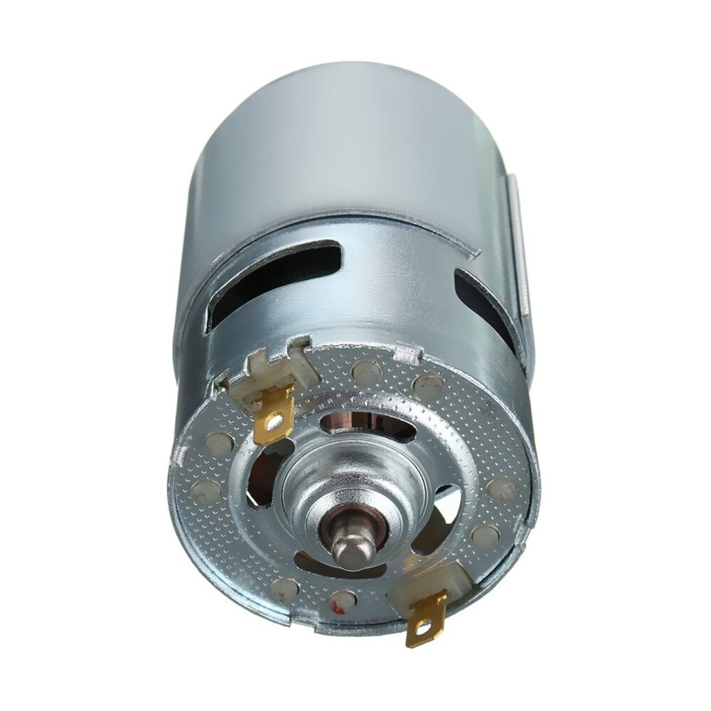 775 DC12V-24V 3500-9000Rpm Motor Kogellager Grote Koppel High Power Low Noise Dc Motor Voor Elektrische Gereedschappen