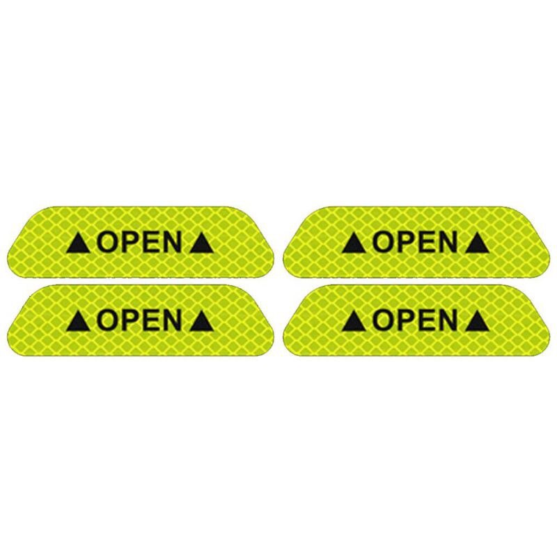 Samochód otwarty taśma odblaskowa znak ostrzegawczy dla Renault Koleos QM5 QM6 sceniczny Megane Fluenec szerokość geograficzna Clio Rubbe