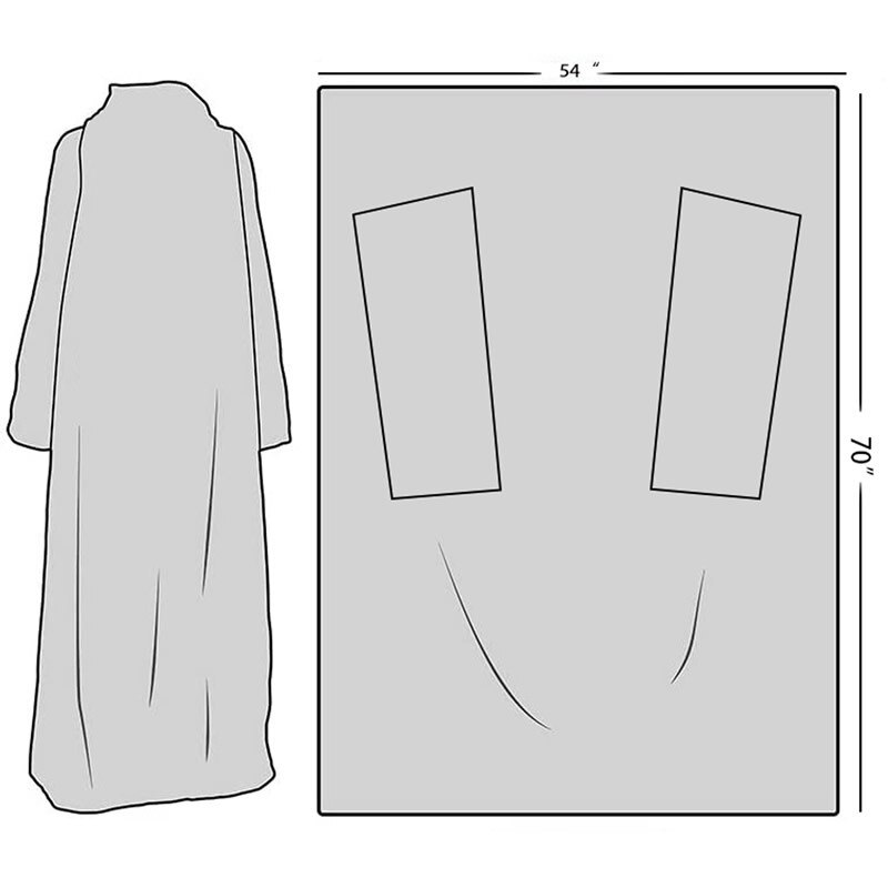 Manta suave para adultos, manta acogedora de mangas usables para el hogar, Unisex, sofá de viaje, mantas de siesta, toalla suave, tapiz para cama