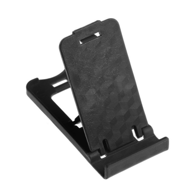 Soportes para teléfono móvil ajustables soporte de montaje portátil bastidores de almacenamiento soporte de mesa multifuncional para iPhone 7 6 5: Black