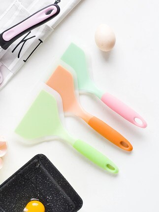 Hög temperatur silikon spade non-stick spade jade spade tjock ägg spade pizza spade