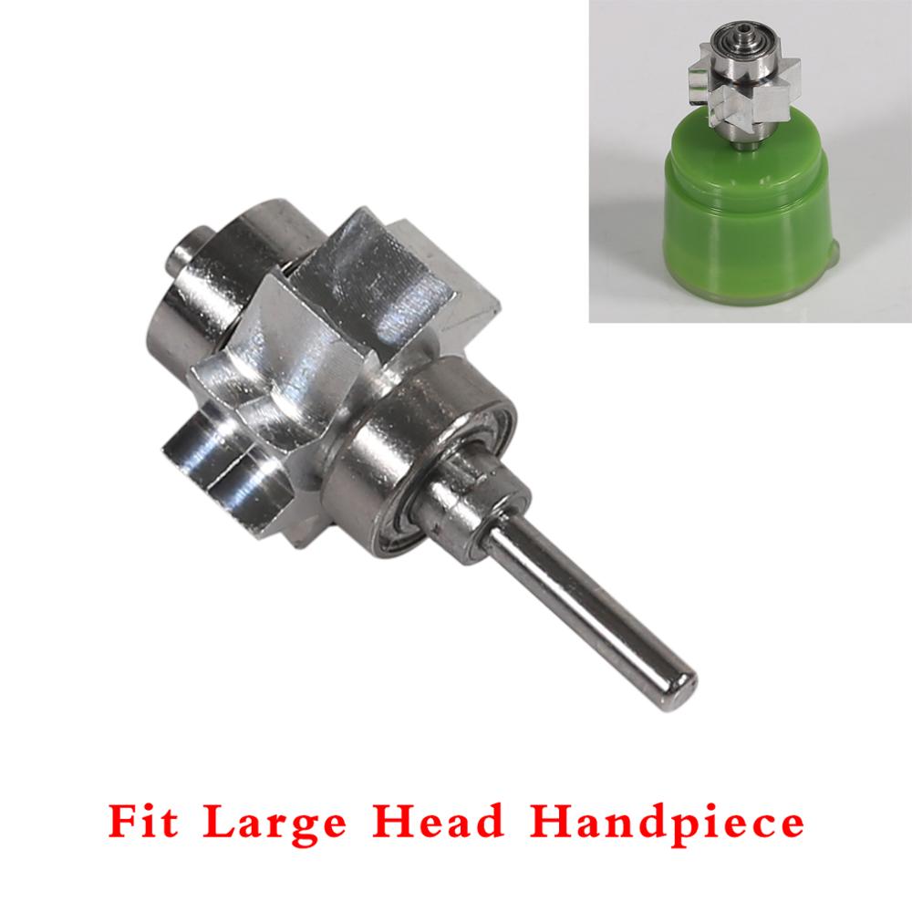 6- gats standaard grote kop enkelvoudige watersproeirotor & 6- gats led-snelkoppeling glasvezel hogesnelheids handstuk tandheelkundig instrument: Ybt-rotor