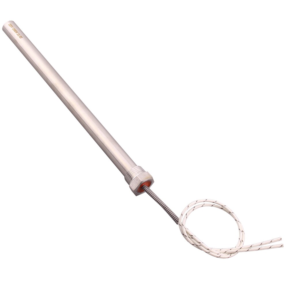 AIICIOO Cartridge Heater 1/2" Thread Heating Resistance Water Heating Element SUS304 220V 1500W