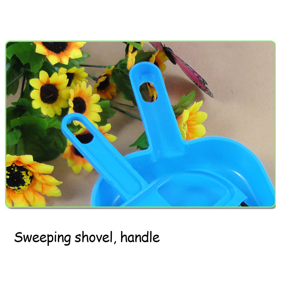 Mini Stoffer En Bezem Set Kooi Schoner Kleine Dieren Cleaning Tool Set Voor Dier Afval