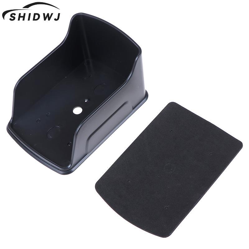 1pc Waterproof Cover For Rfid Metal Access Control Keypad Rain Cover Black Plastic Rainproof Shell Doorbell Cover Outdoor