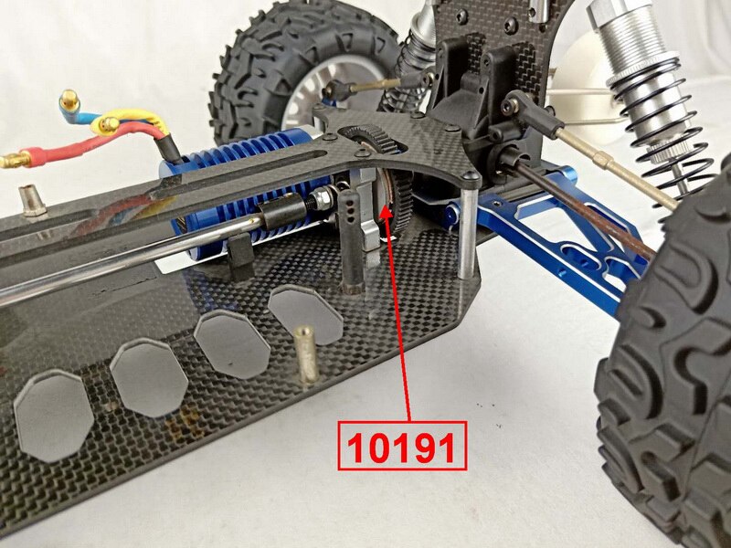 Rc auto-onderdelen 10191 slipper shaft (slipper shaft), geschikt voor vrx racing  rh1011 rh1013 rh1016 rh1017 rh1018, afstandsbediening auto-accessoires