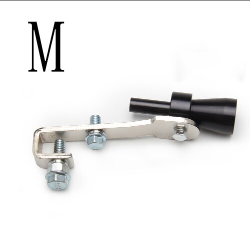 Amplificateur d'onde sonore pour Automobile, rénovation automobile, turbine, sifflet, tuyau d'échappement: black M