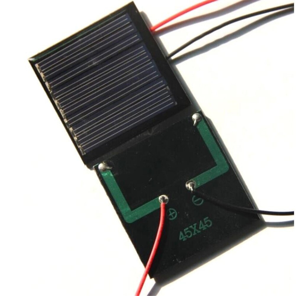 0.25W 5V Polycrystalline Small Solar Panel With Cable Education Kits DIY Solar Toys/System