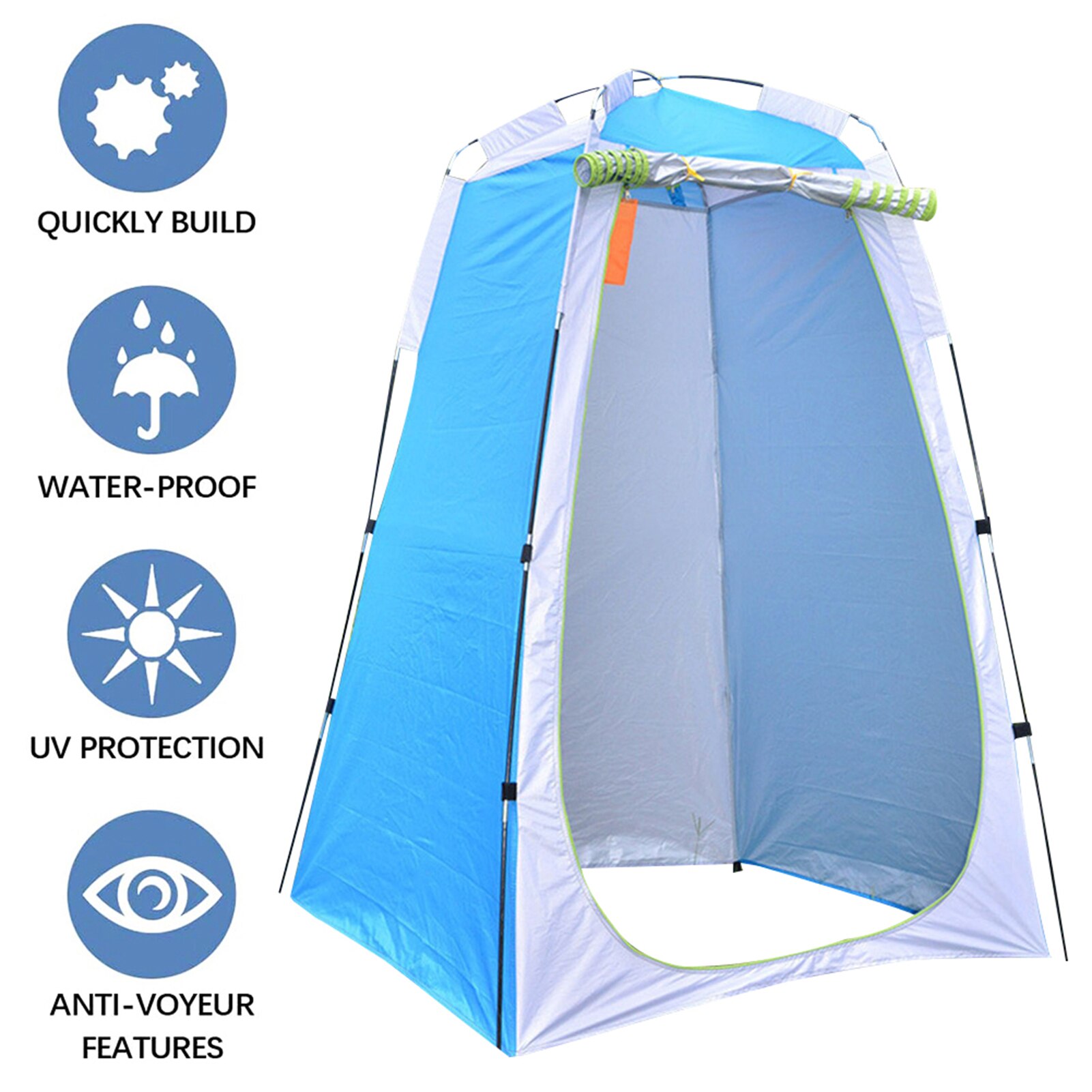 Draagbare Pop Up Privacy Tent Camping Douche Tent Veranderende Kamer Voor Outdoors Wandelen Reizen Droshipping