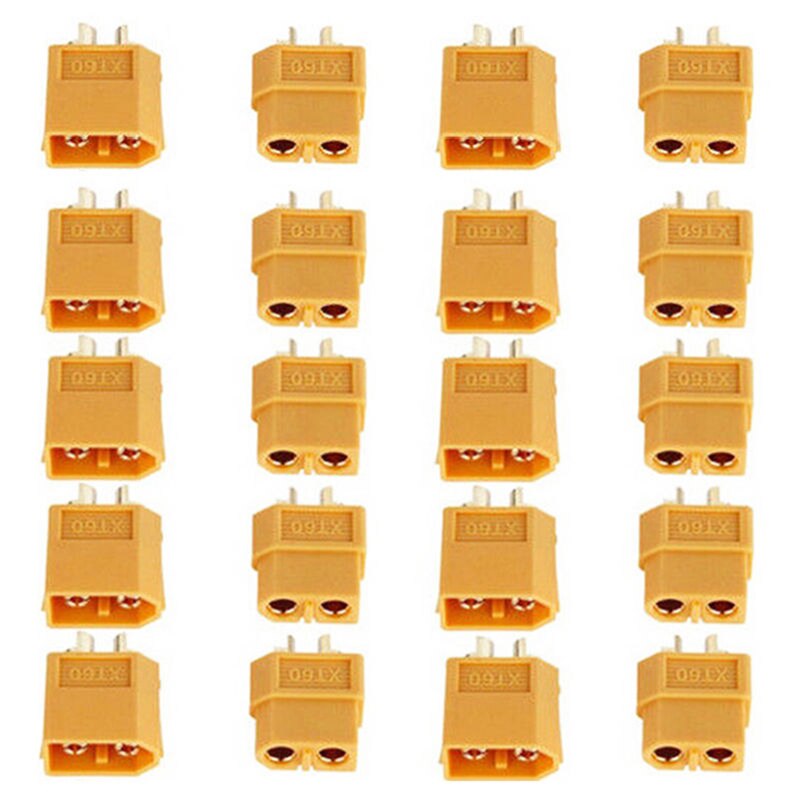 Onyehn 8 Pcs XT60 Connector Set With 150mm 12AWG Silicon Wire - Male & Female Plugs For RC Drone LiPo Batteries