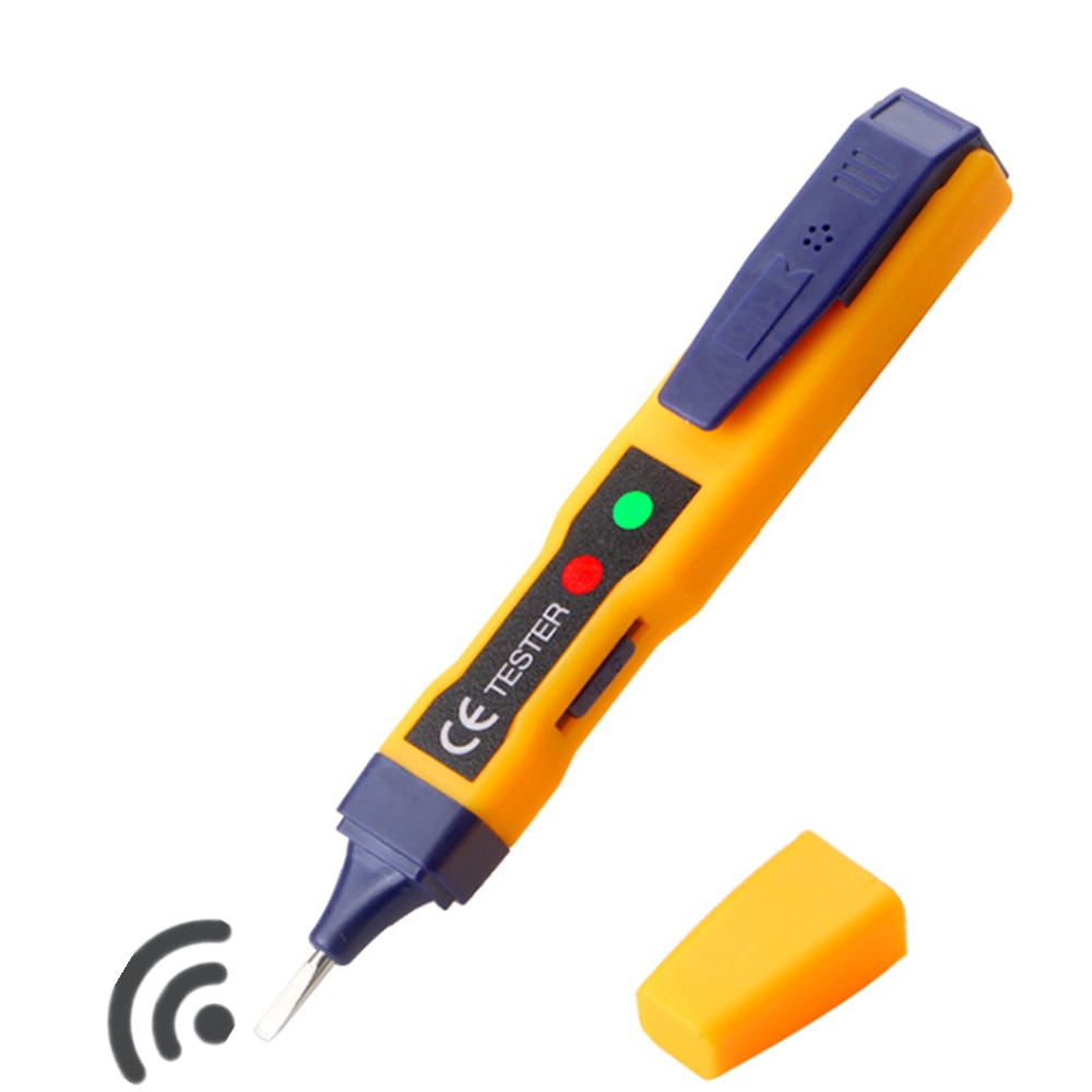 Ac/Dc Voltage Meter Elektrische Compacte Pen Voltage Batterij Test Potlood Continuïteit Voltage Detector Pen Contactloze Inductieve