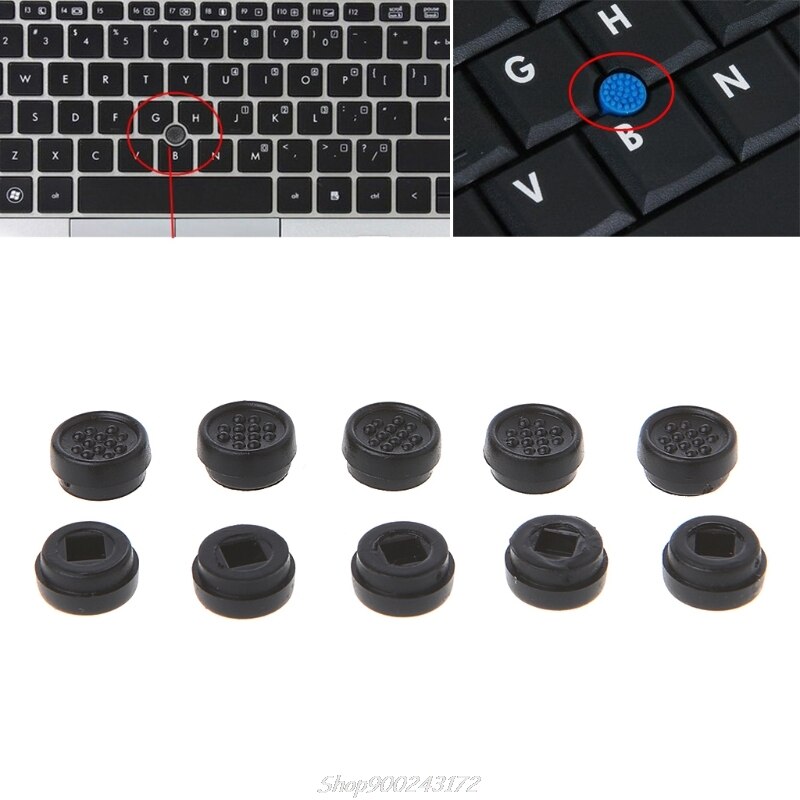 10 pçs trackpoint ponteiro mouse vara ponto boné para dell teclado portátil au18 20 dropship