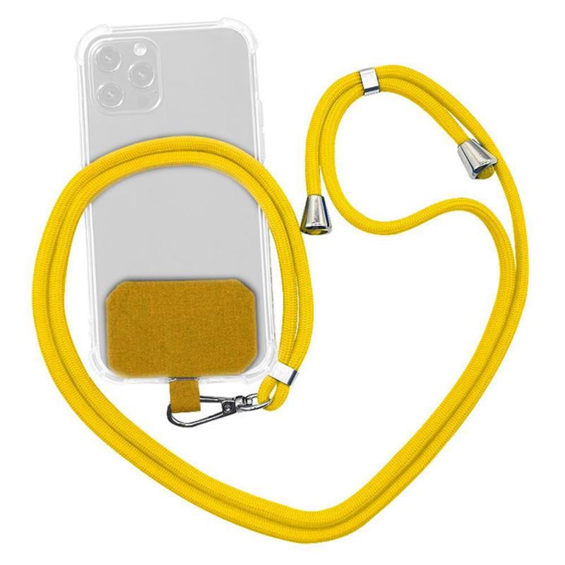 Universal Phone Lanyard Adjustable Mobile Phone Strap Patch Security Tether Phone Lanyard Anti-lost Anti-fall Neck Strap Lanyard