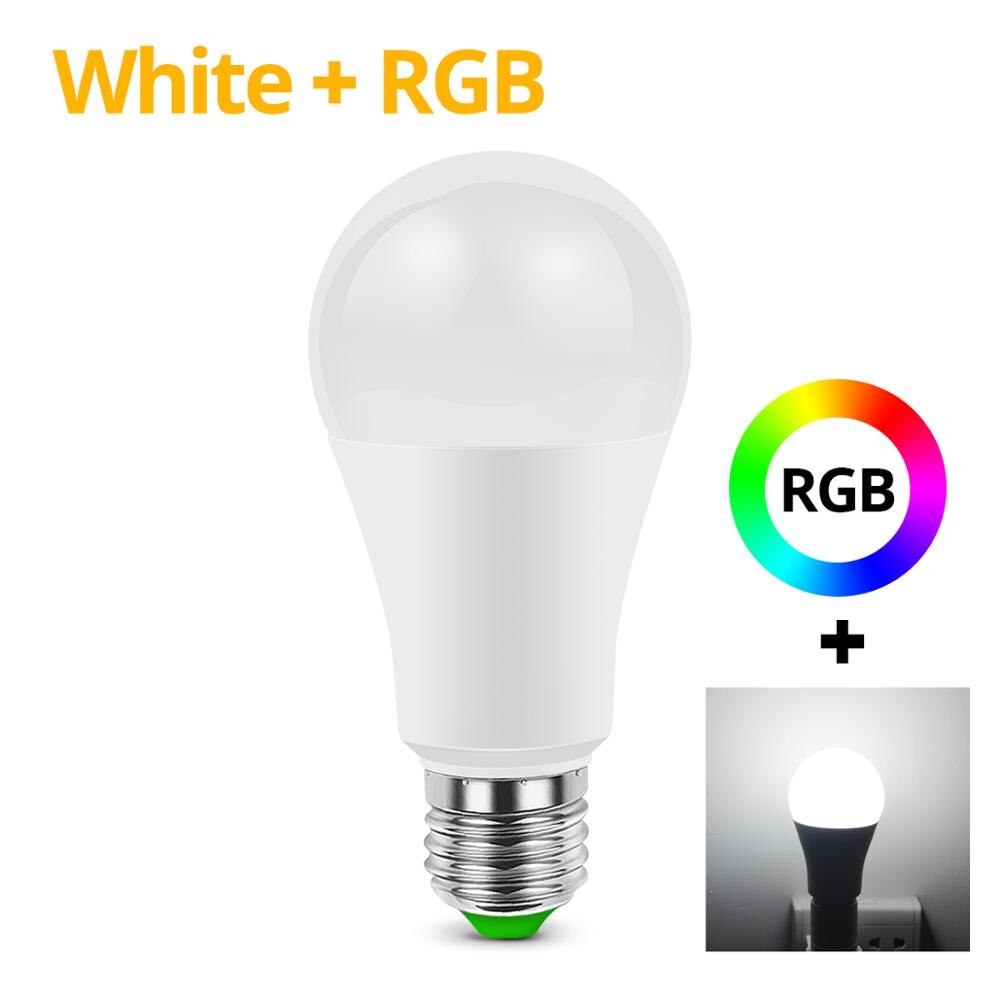 Smart LED Light for Home Wireless Bluetooth Lamp 4.0 E27 Smart Bulb Magic Neon Light RGBW RGBWW Dimmer Home Lights IOS /Android: Bluetooth RGBW