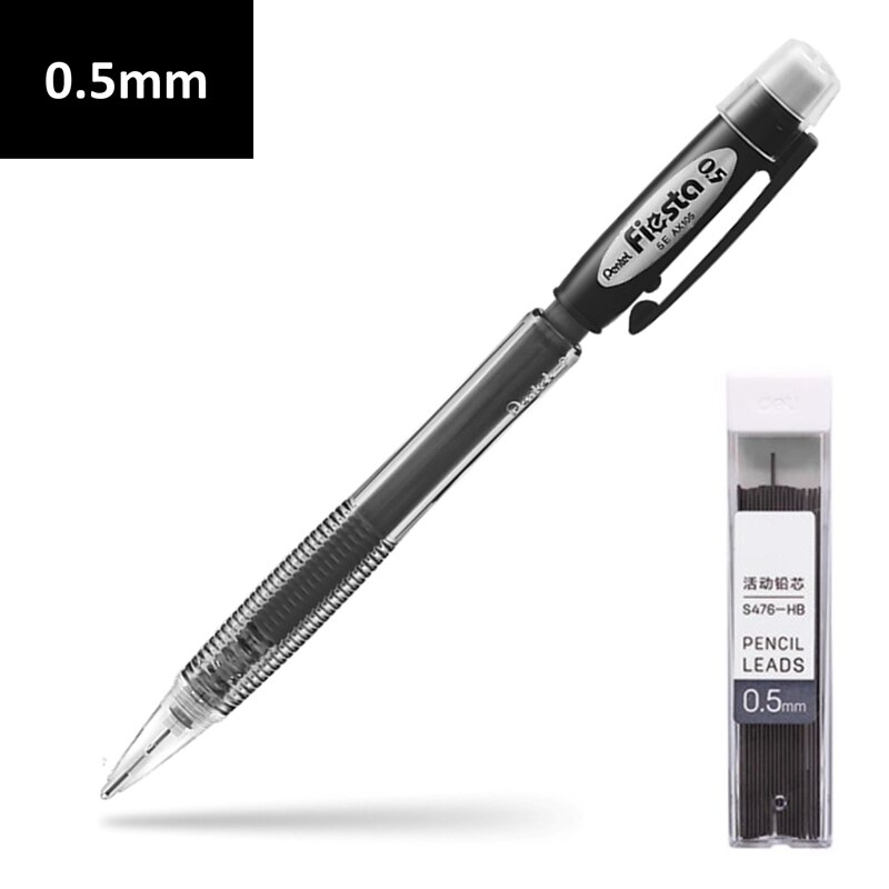 0.5mm Japanese Mechanical Automatic Pencil Stationery Store Office School Art Supplies Painting Sets For Artist`s Tools Material: BLACK