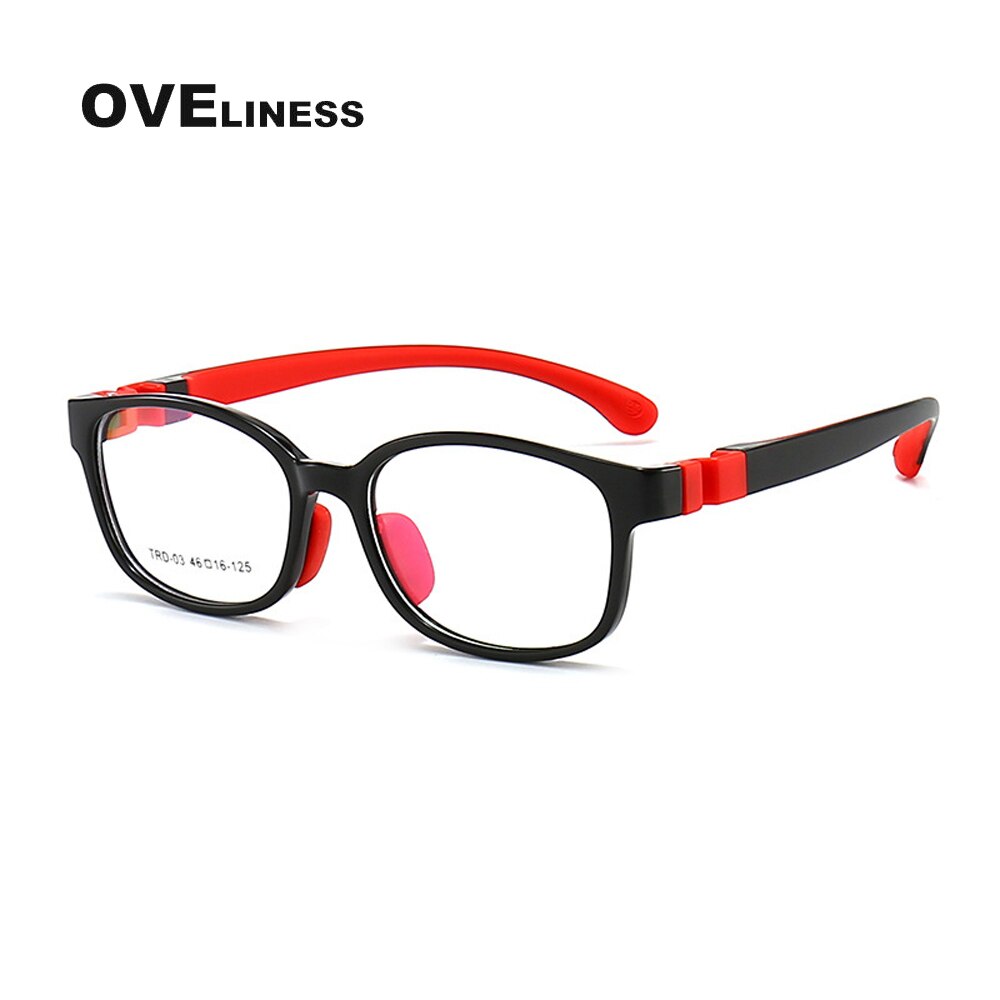 Gafas ópticas para miopía para niños y niñas, montura para gafas TR90 graduadas,: c1
