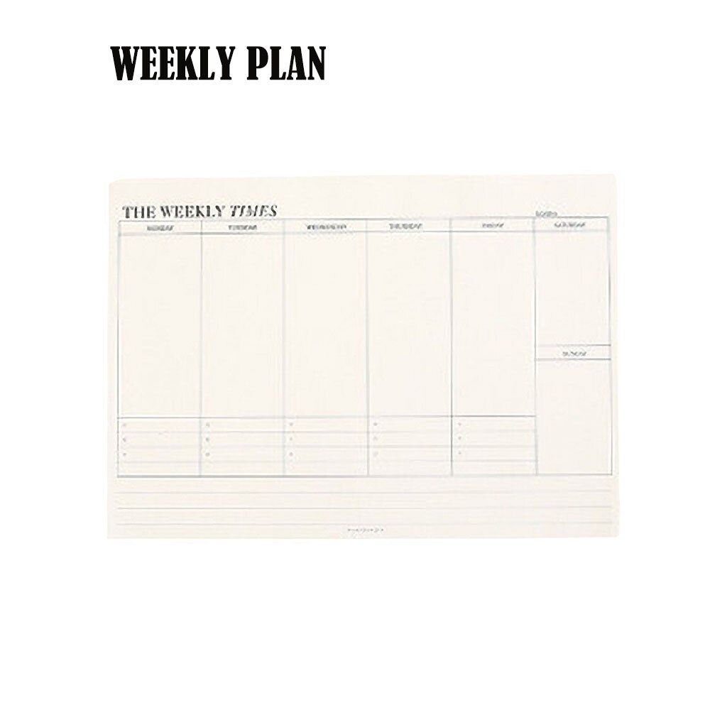 Weekly Daily Planner Notepad Monthly Planning Note Pad,to Do List, Daily Appointment Shopping,Notebook for School Home Office: weekly plan