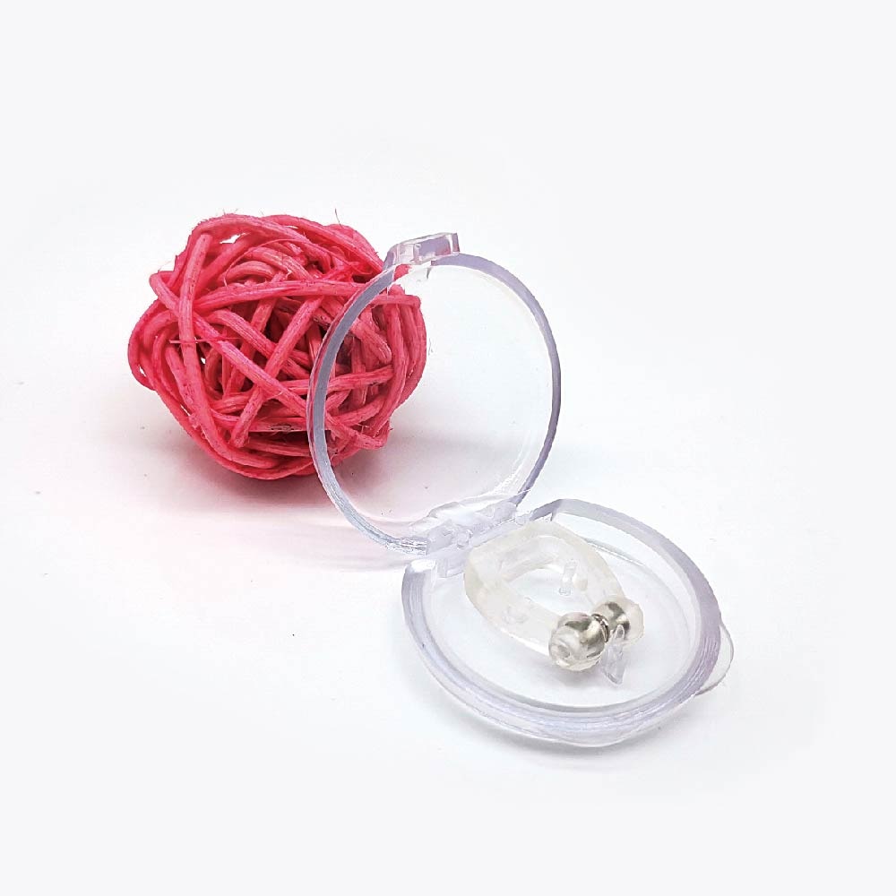 Mini anti snarkning snarkstoppare silikon näsklämma sleep noise guard sova dropshopping populärt