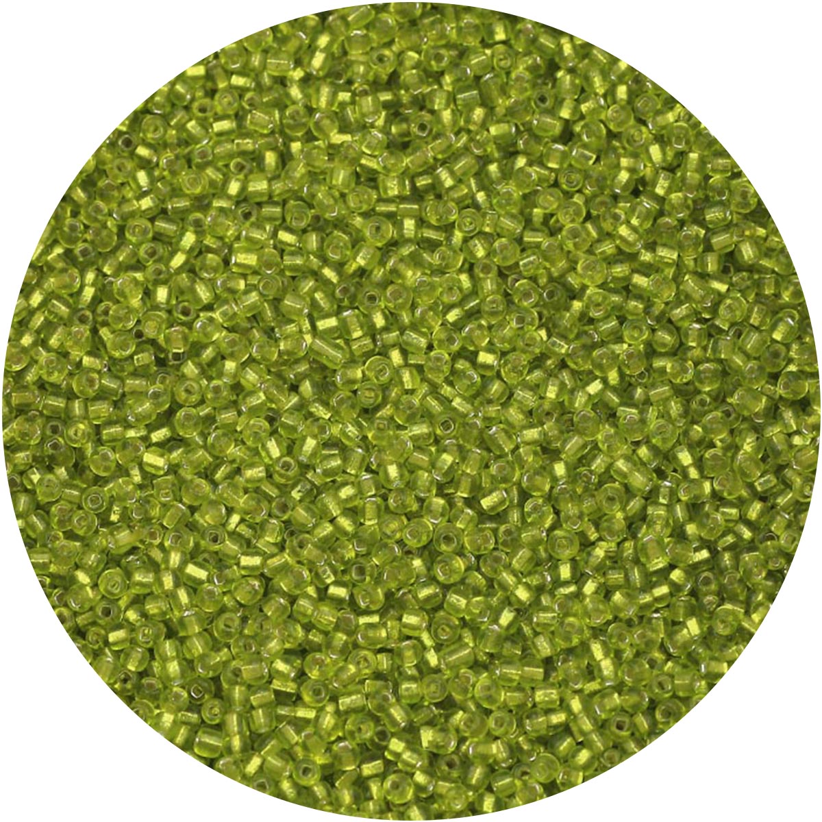 2mm 1500 stks 18g Zilver Kleur Binnenkant Rocailles Glas Ambachtelijke Kralen Armbanden Ketting Ring Maken Rocailles Voor DIY Art Craft: Licht Groen