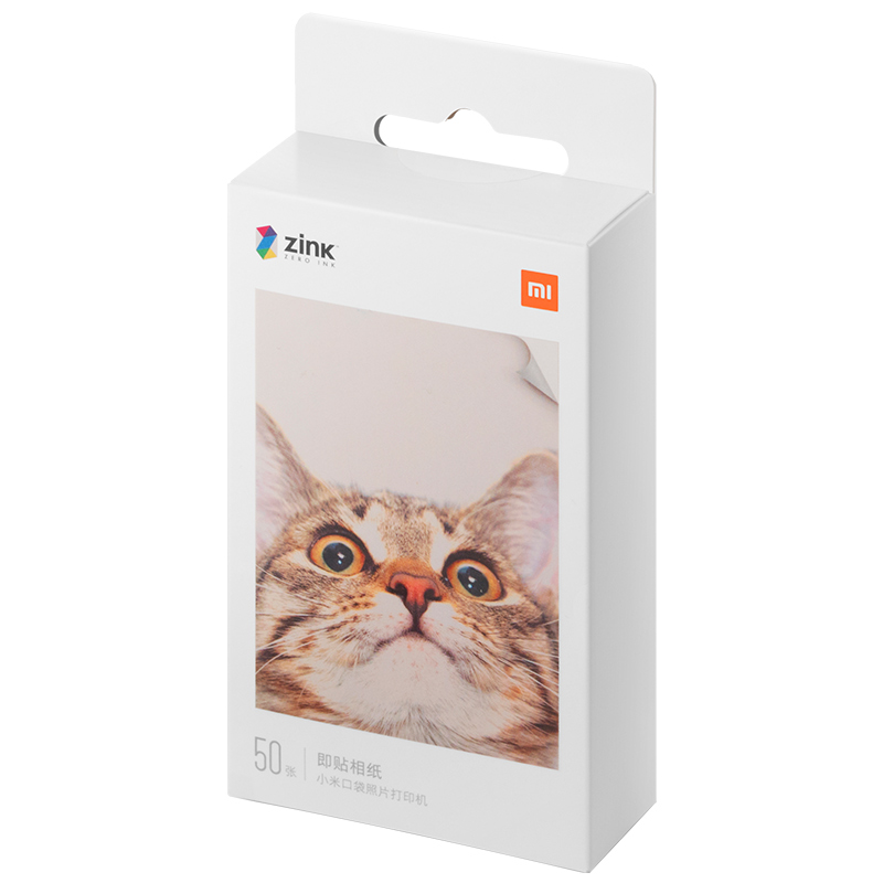 Xiaomi Mijia AR – imprimante de poche Mi ZINK, feuilles d&#39;impression Photo auto-adhésives pour Xiaomi 3 pouces Mini imprimante Photo de poche