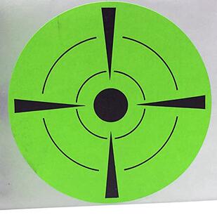 3 Inch Fluorescerende Doel Stickers 200 Zelfklevend Papier Schieten Doelen 3 Inch Ronde Doel Pasters: A4