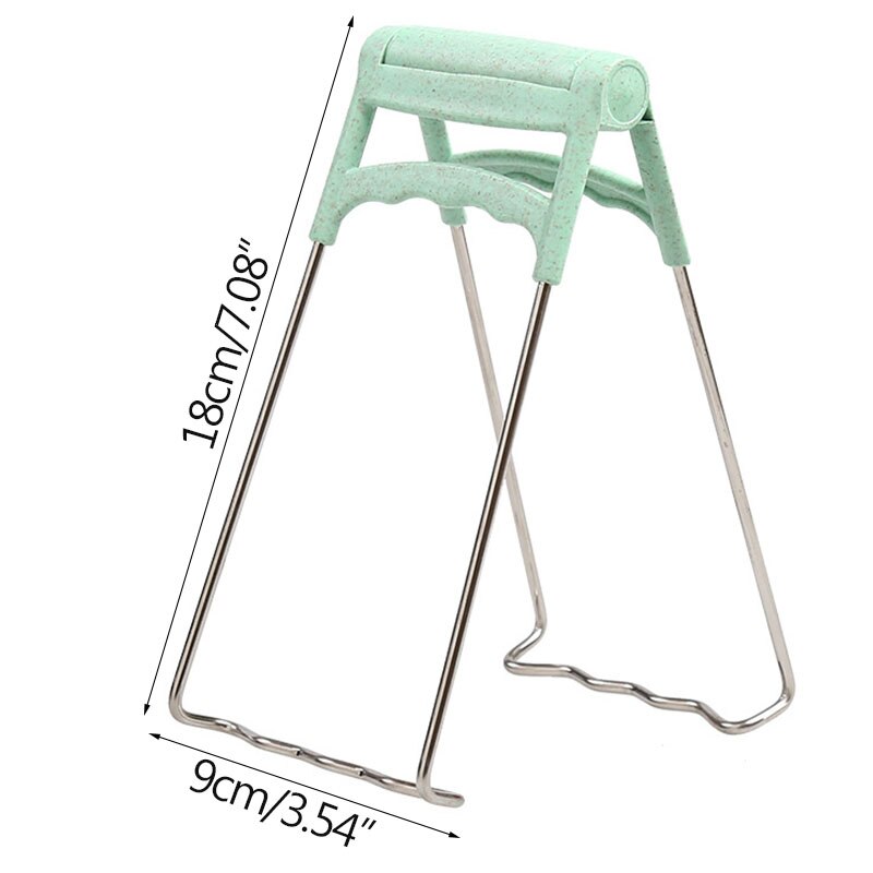 Stainless Steel Take Bowl Clip Anti-Scalding Clip Multi-Function Catch Plate Kitchen Non-Slip Tray Lift Dish Clamp