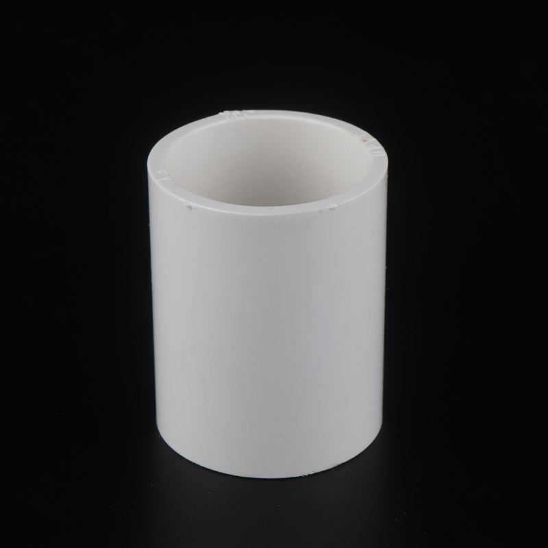 2 piezas de conector recto de PVC NuoNuoWell 20 25 32 40mm juntas de tubería de riego de jardín de agua para acuario: 32mm / Blanco