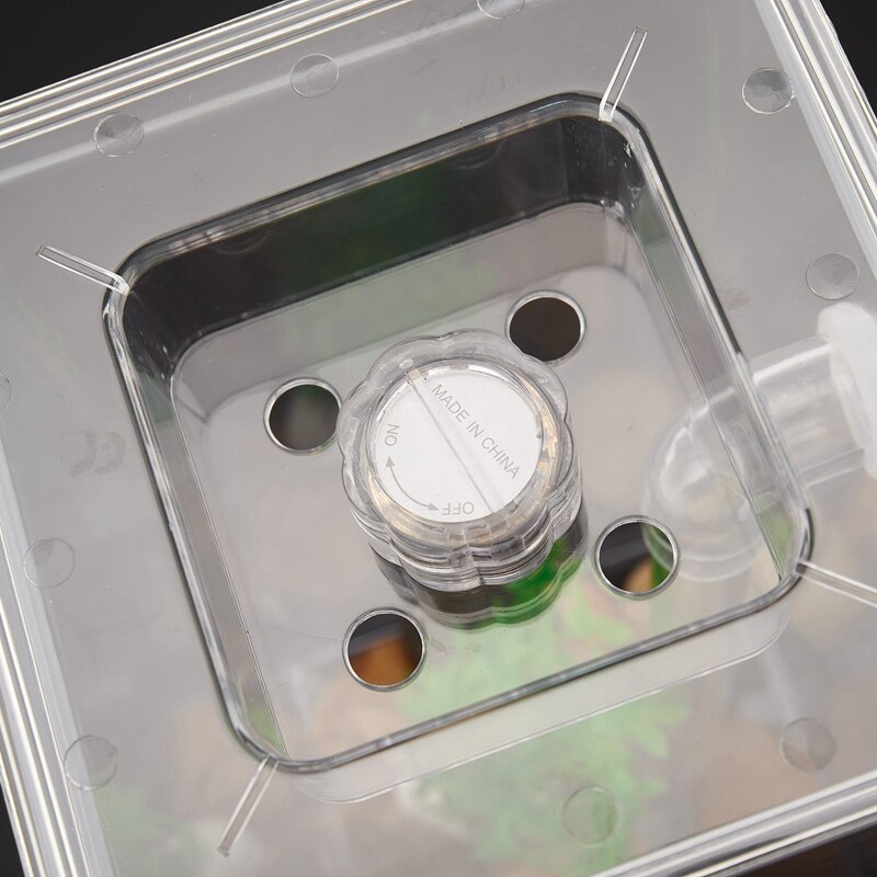 LED Mini Fish Tank Aquarium Self Cleaning Fish Tank Bowl Convenient Desk Aquarium For Office Home Decoration Pet Accessories