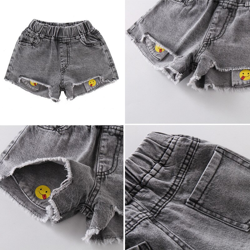 1 2 3 4 5 6 ans Bambin Filles Short Décontracté Short En Jean Pour Fille Enfants Shorts D'été Bébé Fille Pantalon En Denim Pour Enfants Short Neuf