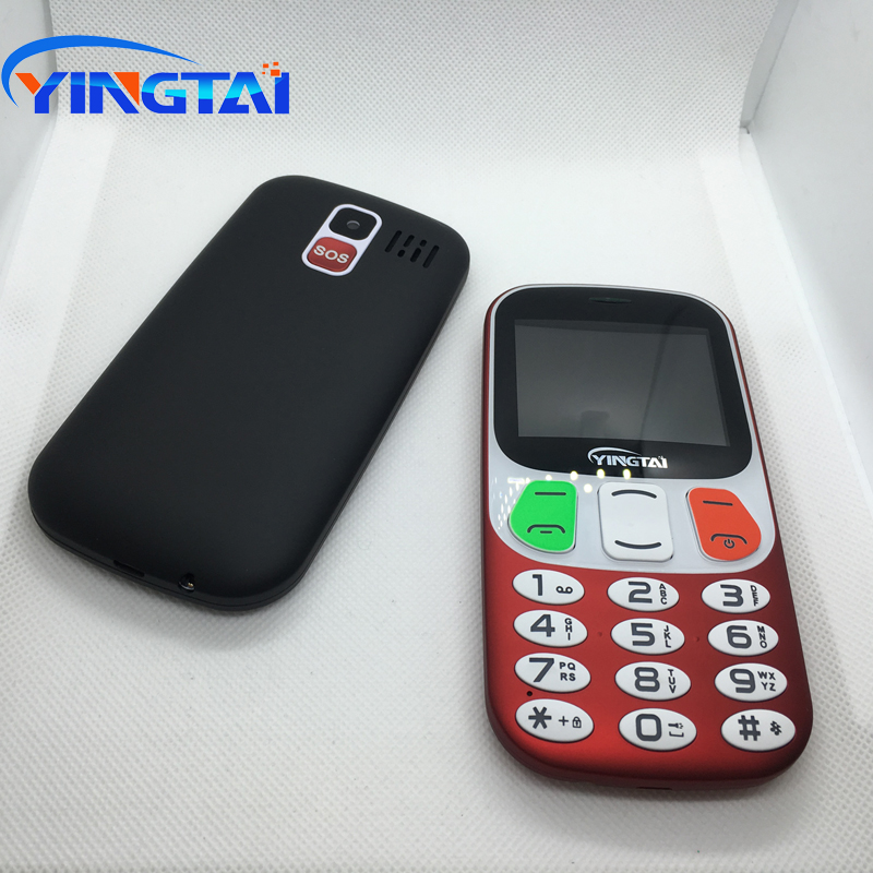 Bar Feature Phone For Elderly YINGTAI T47 2G Senior Phone For Old Man Big Speaker Keyboard SOS Cellphone