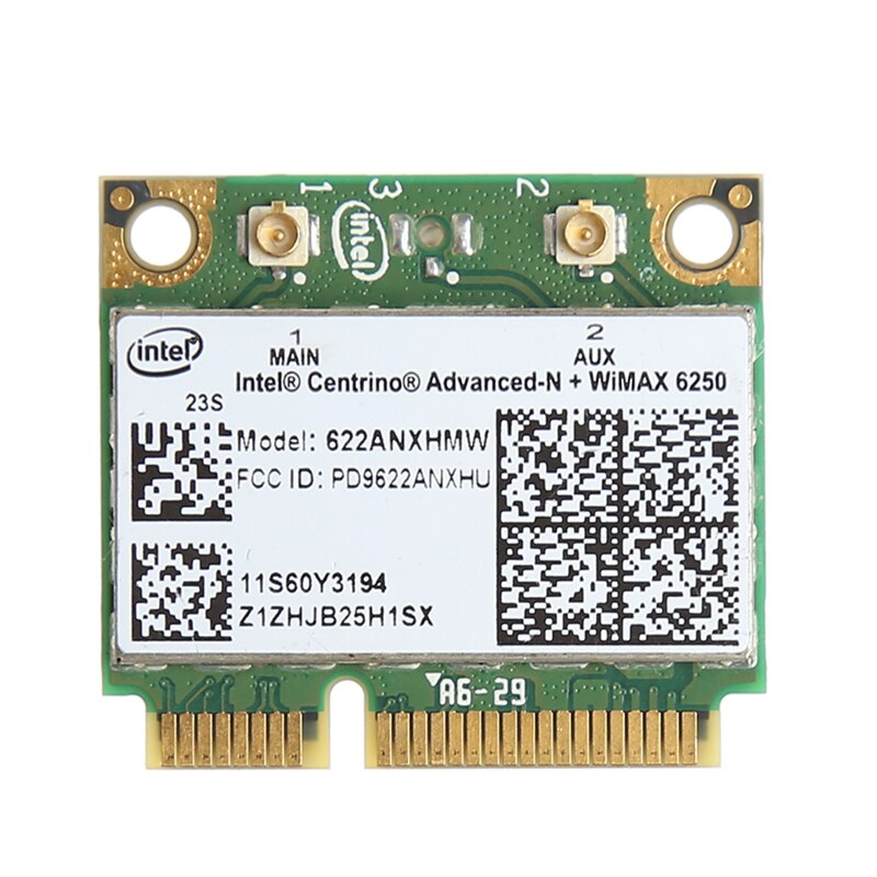 Dual Band WiFi 6250 Netwerkkaart - 300Mbps 2.4+5GHz Draadloze PCI-E - voor IBM Lenovo