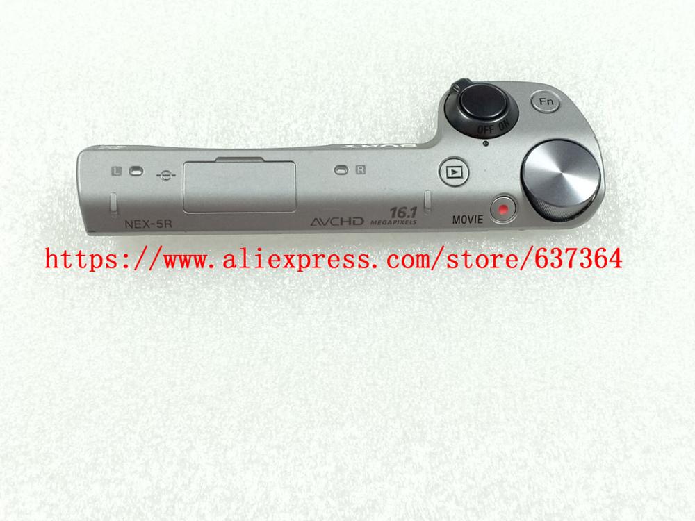 95% Voor Sony NEX-5R NEX5R Top Cover Met Ontspanknop Vervanging Reparatie Deel ZILVER of zwart