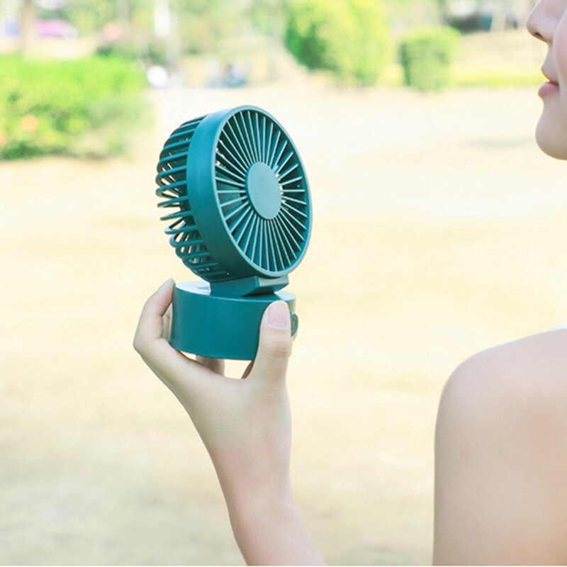 Portable Folding Fan USB Charging Fan Air Circulator Fans Home Desktop Landing Silent Fan Pedestal Stand Floor Fan