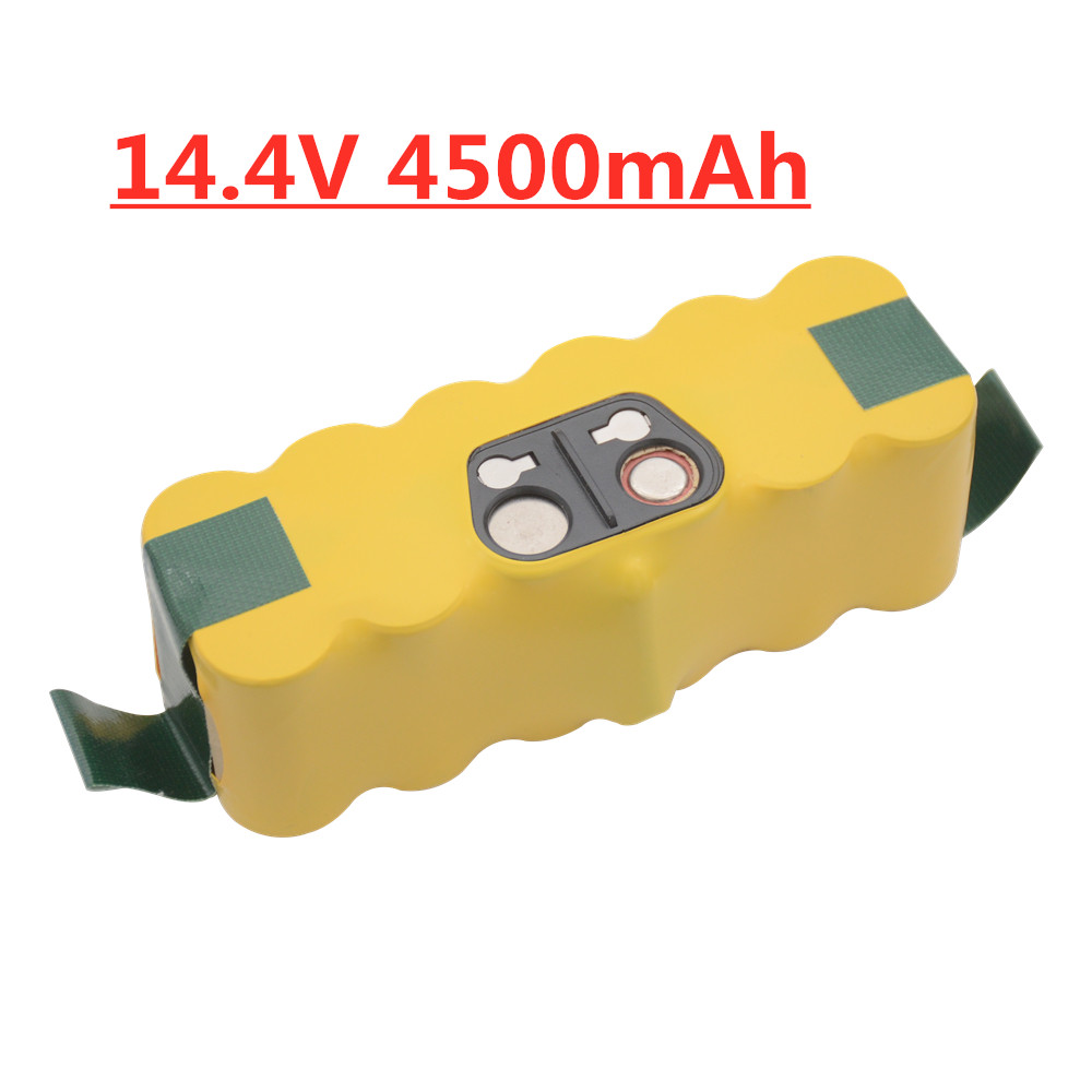 Batería de repuesto mejorada 14,4 v 4500mAh extendida para iRobot Roomba 500 600 700 800 Series aspiradora 785 530 560 650 530