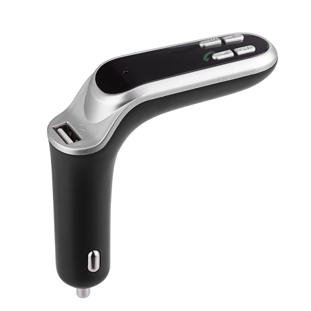 Bluetooth Car Kit Handsfree FM Transmitter Radio MP3 Player USB Charger & AUX Car bluetooth mp3