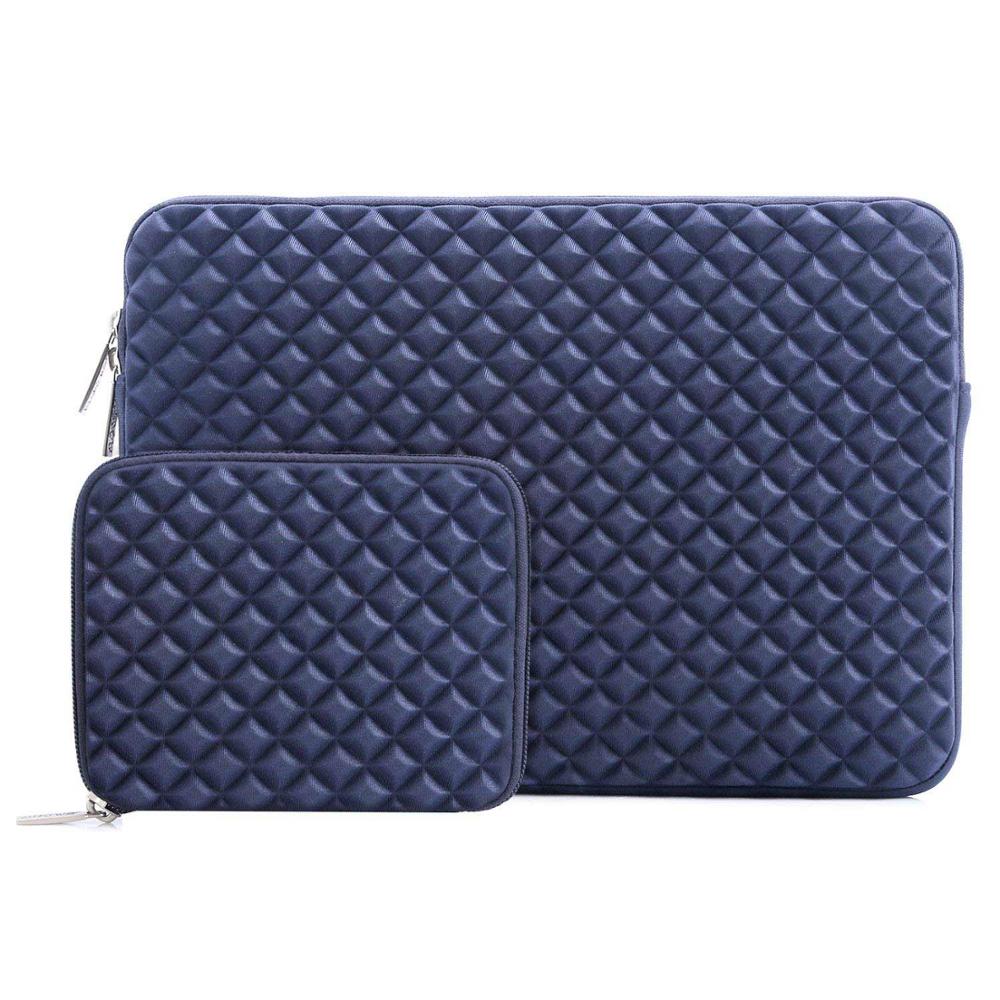 MOSISO Laptop Sleeve 13-13.3 inch for MacBook Air Pro Retina - Waterproof Neoprene Notebook Bag: Navy Blue / New Pro13 New Air13