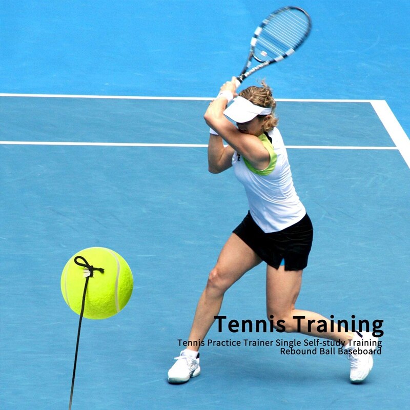 Palline di rimbalzo per allenatore di tennis-attrezzatura per allenatore di tennis, strumento di allenamento per auto-studio per principianti di giocatori per bambini