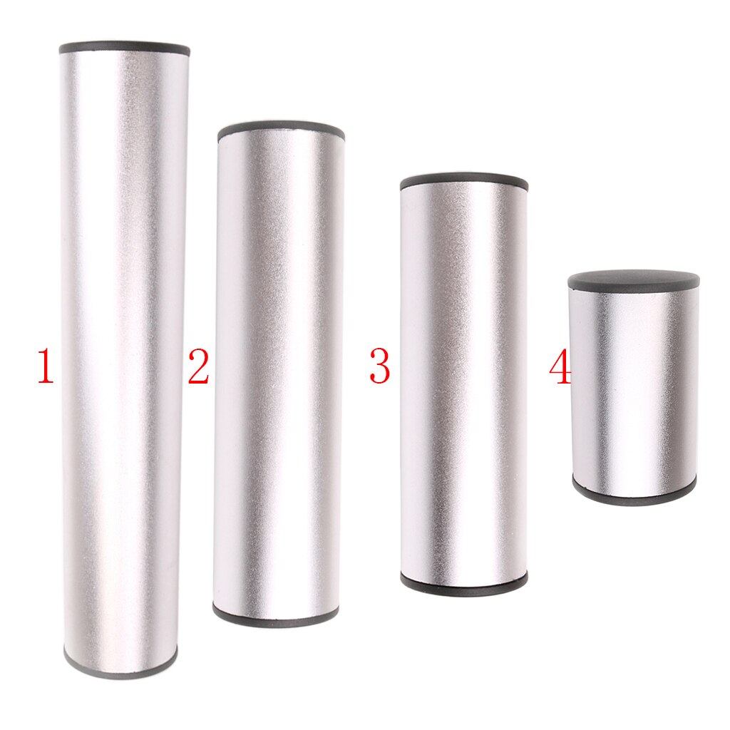 Metal Hand Percussion Cylinder Sand Shaker with Plastic Cap Hand Rhythm Percussion for Music School