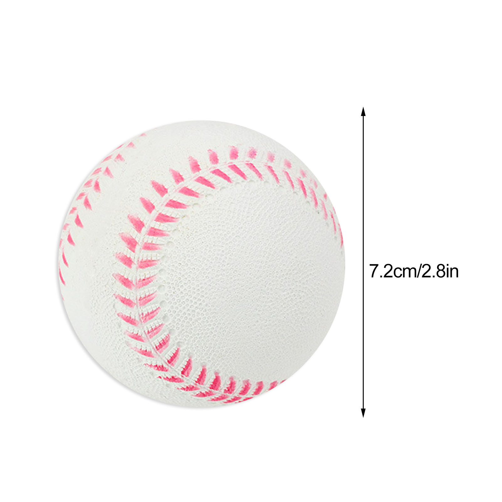 Foam Practice Baseballs Foam Training Baseballs Safely Hitting Ball Suitable For Kids Teenager Players Indoor Or Outdoor Play