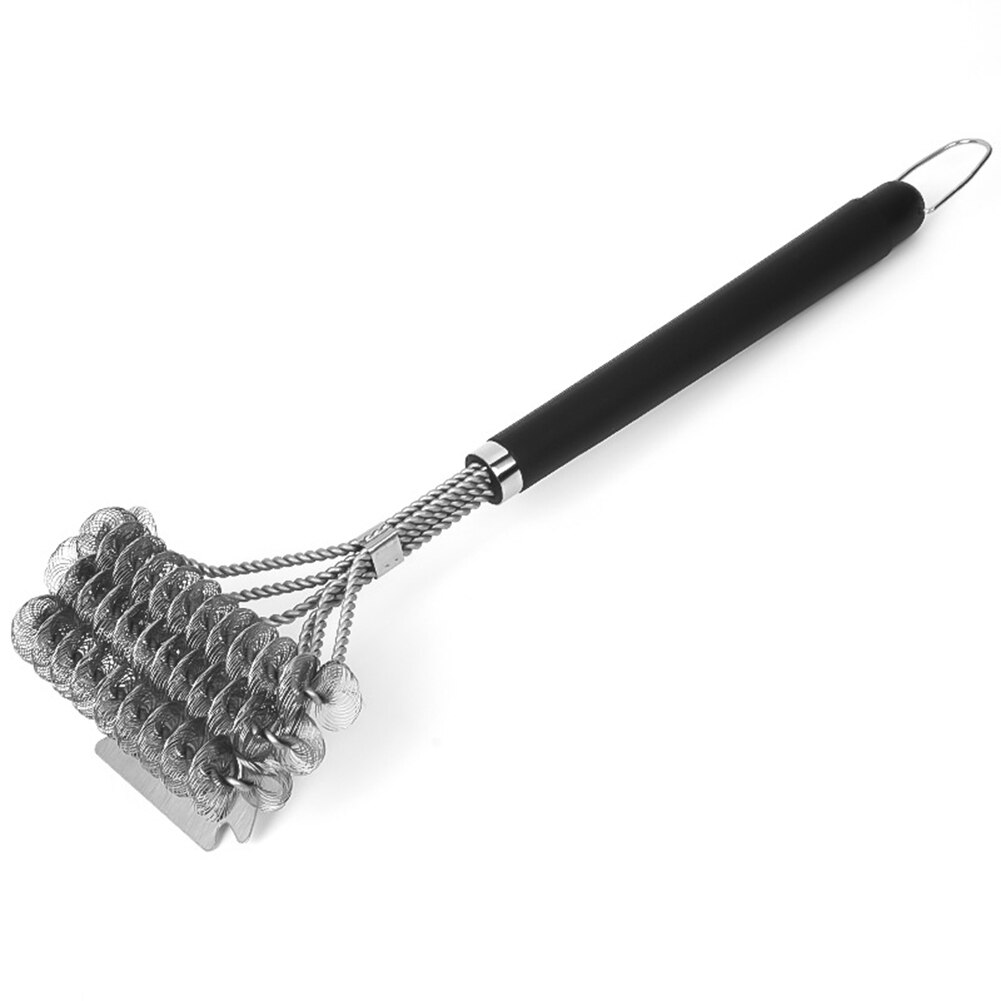 Kitchen Accessories BBQ Grill Barbecue Kit Cleaning Brush Stainless Steel Cooking Tools Barbecue Gadgets Accessories Brushes