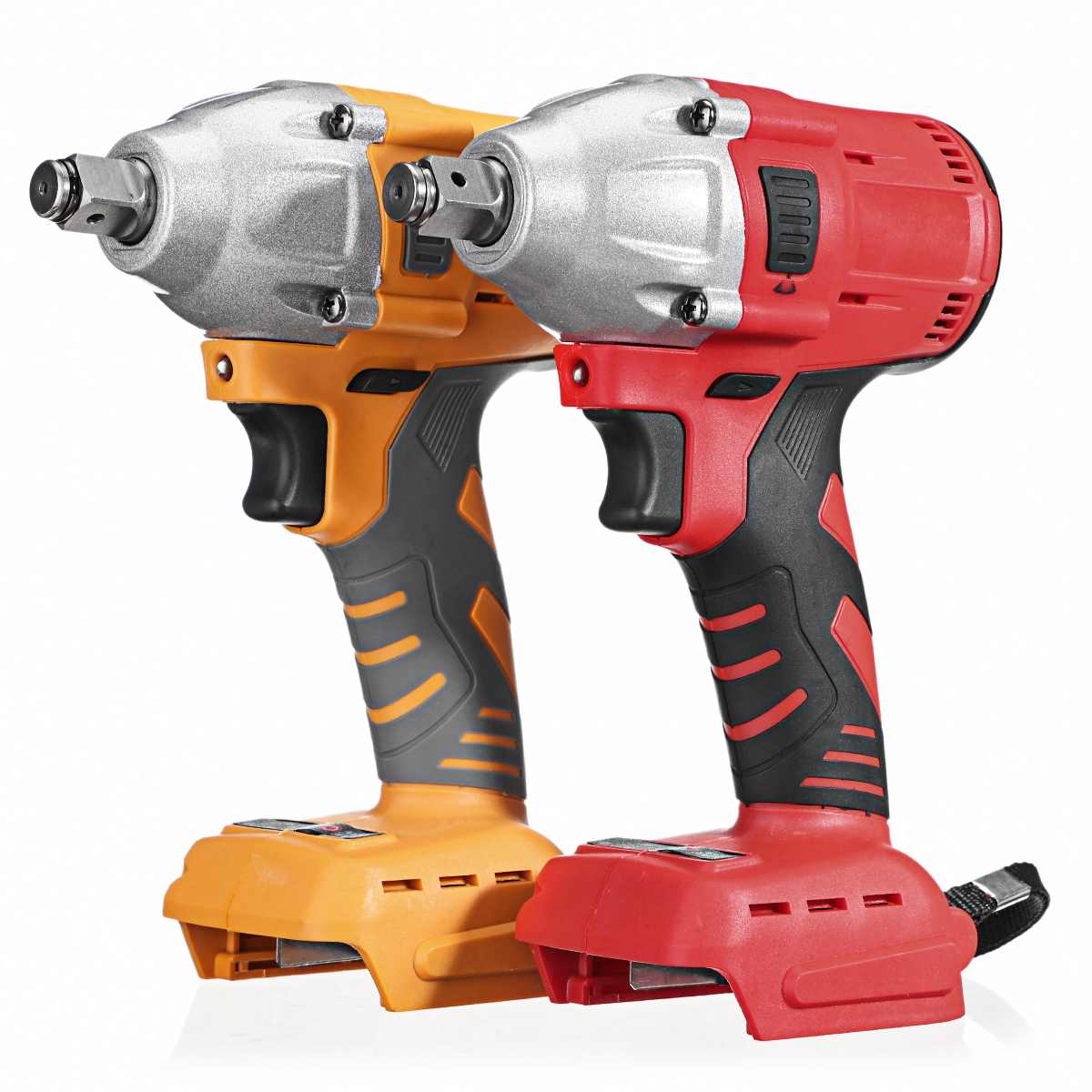 18V Electric Brushless Impact Wrench Rechargeable 1/2 Socket Wrench Power Tool Cordless (Without Battery)
