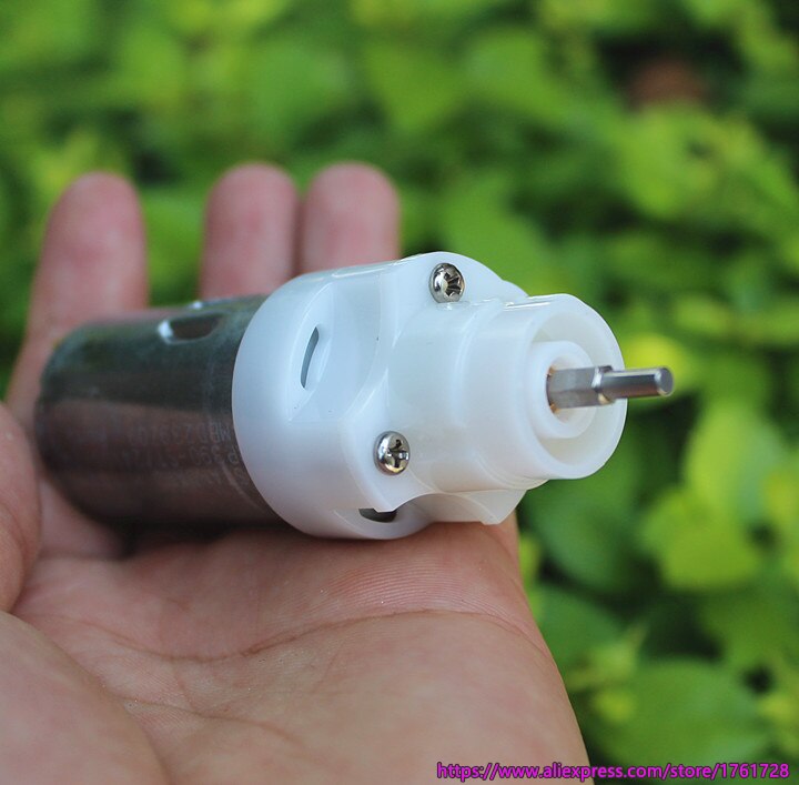 RP390-ST 12V Gear Motor 390 Dc Motor RP390 Carbon Borstel Overbrengingsverhouding 1:3.4