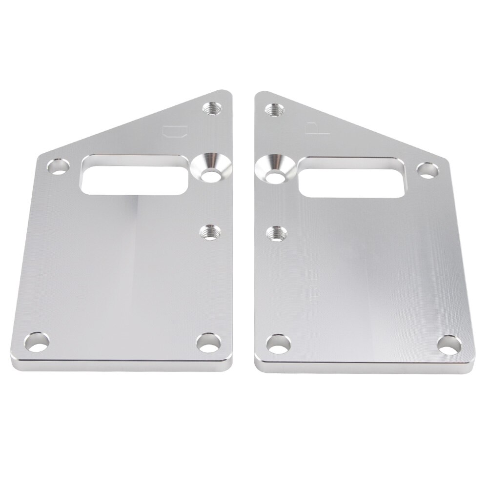 NICECNC LS1 Conversion LS Swap Motor Mount Adapter Plates Billet Kit For Chevrolet Camaro Nova Impala 1997 LSX Engine Style