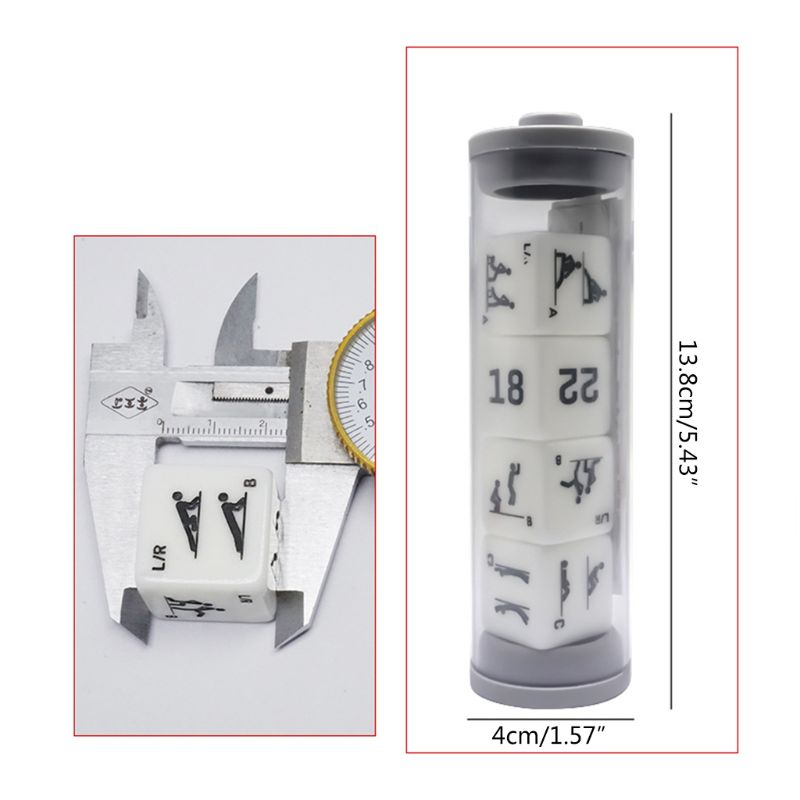 4 pièces/ensemble Fitness Sports 6 faces Cube dés exercice entraînement équipement d'entraînement W91C