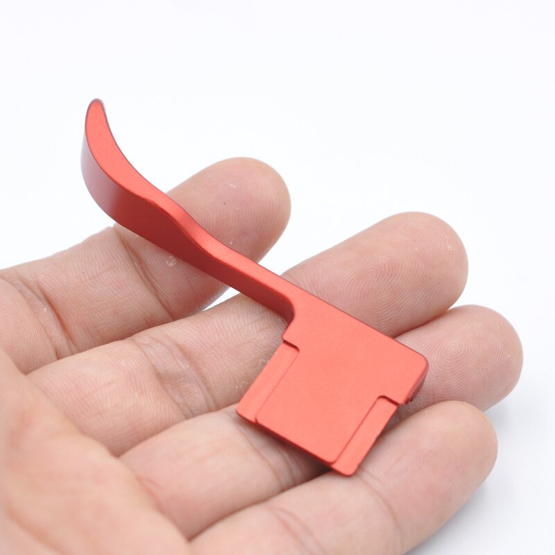 Metal Shoe Thumb Up Grip for sony A7C camera A7C Camera Accessories: red