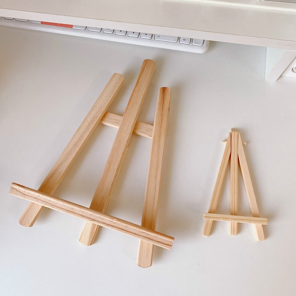 Houten universele desktop telefoon ipad houder schattige multifunctionele tablet pc standaard houder boek ezel houder benodigdheden